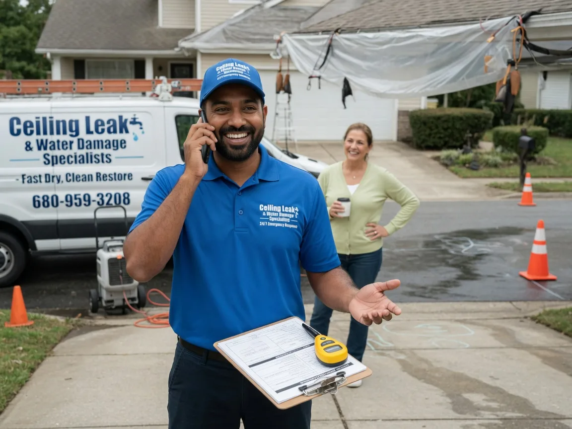 Ceiling Leak Cleanup Maxwelton, WV FAQs
